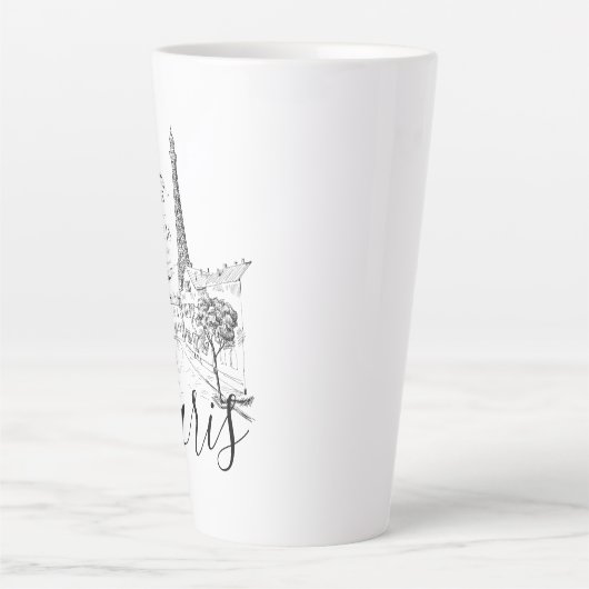 Café Paris Milchtasse (Vorderseite)