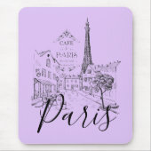 Café Paris Mouse Pad Mousepad (Vorne)