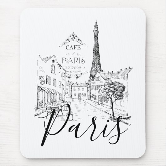 Café Paris Mousepad (Vorne)