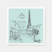 Café Paris Napkins Serviette (Vorderseite)