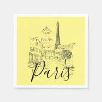 Café Paris Napkins