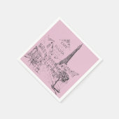 Café Paris Napkins Serviette (Ecke)