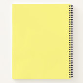 Café Paris Notebook Notizblock (Rückseite)