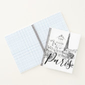 Café Paris Notizblock (Innenseite)