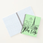 Cafe Paris Notizbuch (Innenseite)