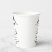 Café Paris Pappbecher (Rechts)