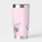 Café Paris personalisiert Thermobecher (Vorderseite)