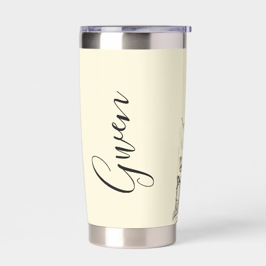 Café Paris personalisiert Thermobecher (Links)