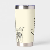 Café Paris personalisiert Thermobecher (Vorderseite)