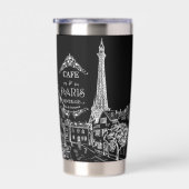 Café Paris personalisiert Thermobecher (Rechts)