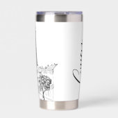 Café Paris personalisiert Thermobecher (Vorderseite)