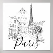 Café Paris Poster (Vorne)