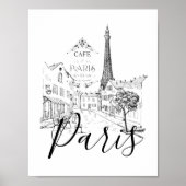 Café Paris Poster (Vorne)