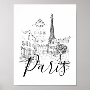 Café Paris Poster