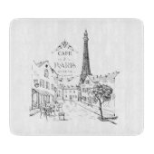Café Paris Schneidebrett (Vorderseite)