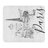 Café Paris Schneidebrett (Vorderseite)