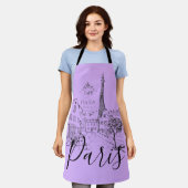 Café Paris Schürze (Getragen)