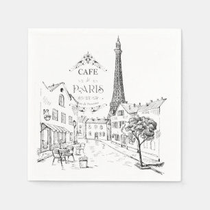 Café Paris Serviette
