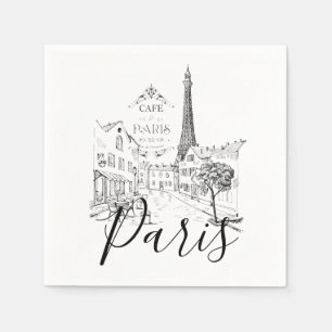 Café Paris Serviette