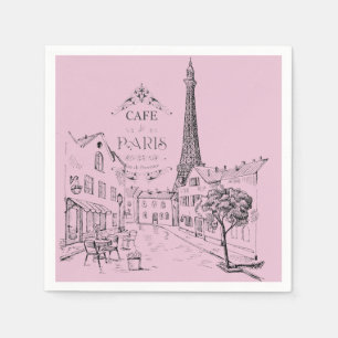 Cafe Paris Servietten