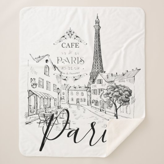 Café Paris Sherpadecke (Vorderseite)
