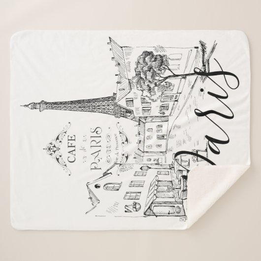 Café Paris Sherpadecke (Vorderseite (Horizontal))