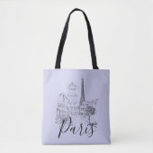 Cafe Paris Tasche (Vorderseite)