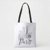 Café Paris Tasche (Vorderseite)