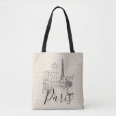Café Paris Tasche (Vorderseite)