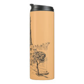 Cafe Paris Thermal Tumbler Thermosbecher (Nach rechts gedreht)