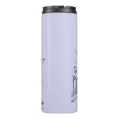 Cafe Paris Thermal Tumbler Thermosbecher (Rückseite)