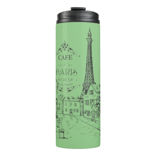 Cafe Paris Thermal Tumbler Thermosbecher (Vorderseite)