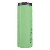 Cafe Paris Thermal Tumbler Thermosbecher (Rückseite)