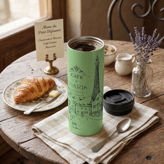 Cafe Paris Thermal Tumbler Thermosbecher
