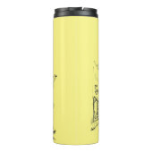 Cafe Paris Thermal Tumbler Thermosbecher (Rückseite)