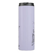 Cafe Paris Thermal Tumbler Thermosbecher (Rückseite)