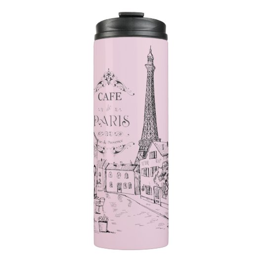 Cafe Paris Thermal Tumbler Thermosbecher (Vorderseite)