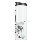 Café Paris Thermosbecher (Nach rechts gedreht)