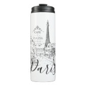 Café Paris Thermosbecher (Vorderseite)