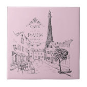 Café Paris Tile Fliese (Vorderseite)