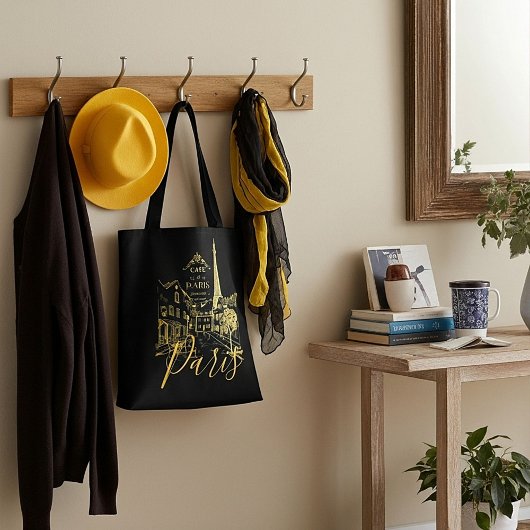 Café Paris Tote Bag Tasche