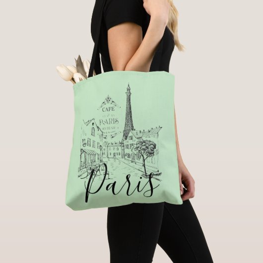 Café Paris Tote Bag Tasche (Von Nahem)