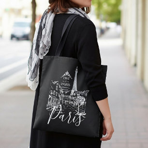 Cafe Paris Tragetasche Tasche