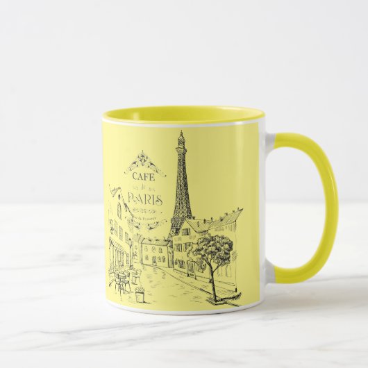 Cafe Paris Zwei-Tone-Tasse Tasse (Rechts)