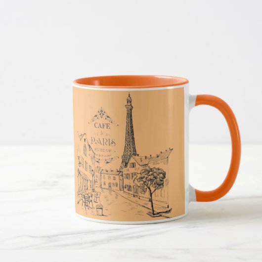 Cafe Paris Zwei-Tone-Tasse Tasse (Rechts)