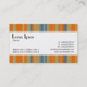 Café Parisian (Scalloped) - 03 Gold Card Visitenkarte (Rückseite)