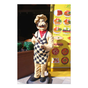 Cafe Pasa Kebap in Kemer. Truthahn Fotodruck