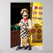 Cafe Pasa Kebap in Kemer. Truthahn Poster (Vorne)