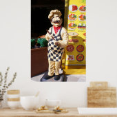 Cafe Pasa Kebap in Kemer. Truthahn Poster (Küche)