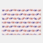 Cafe Pastries und Lattes Geschenkpapier Set (Vorderseite 3)
